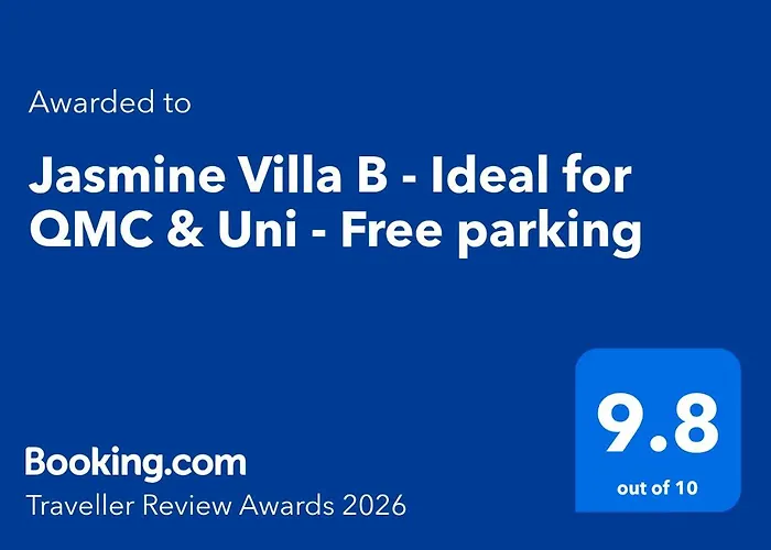 Jasmine Villa B - Ideal For Qmc & Uni - Free Parking